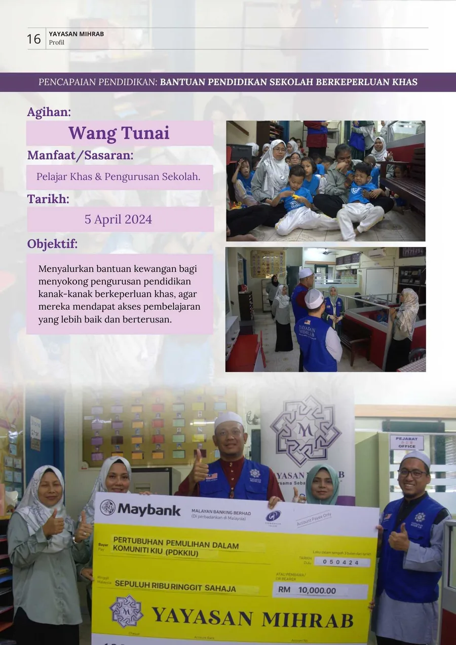 Aktiviti Bantuan Pendidikan Sekolah Berkeperluan Khas