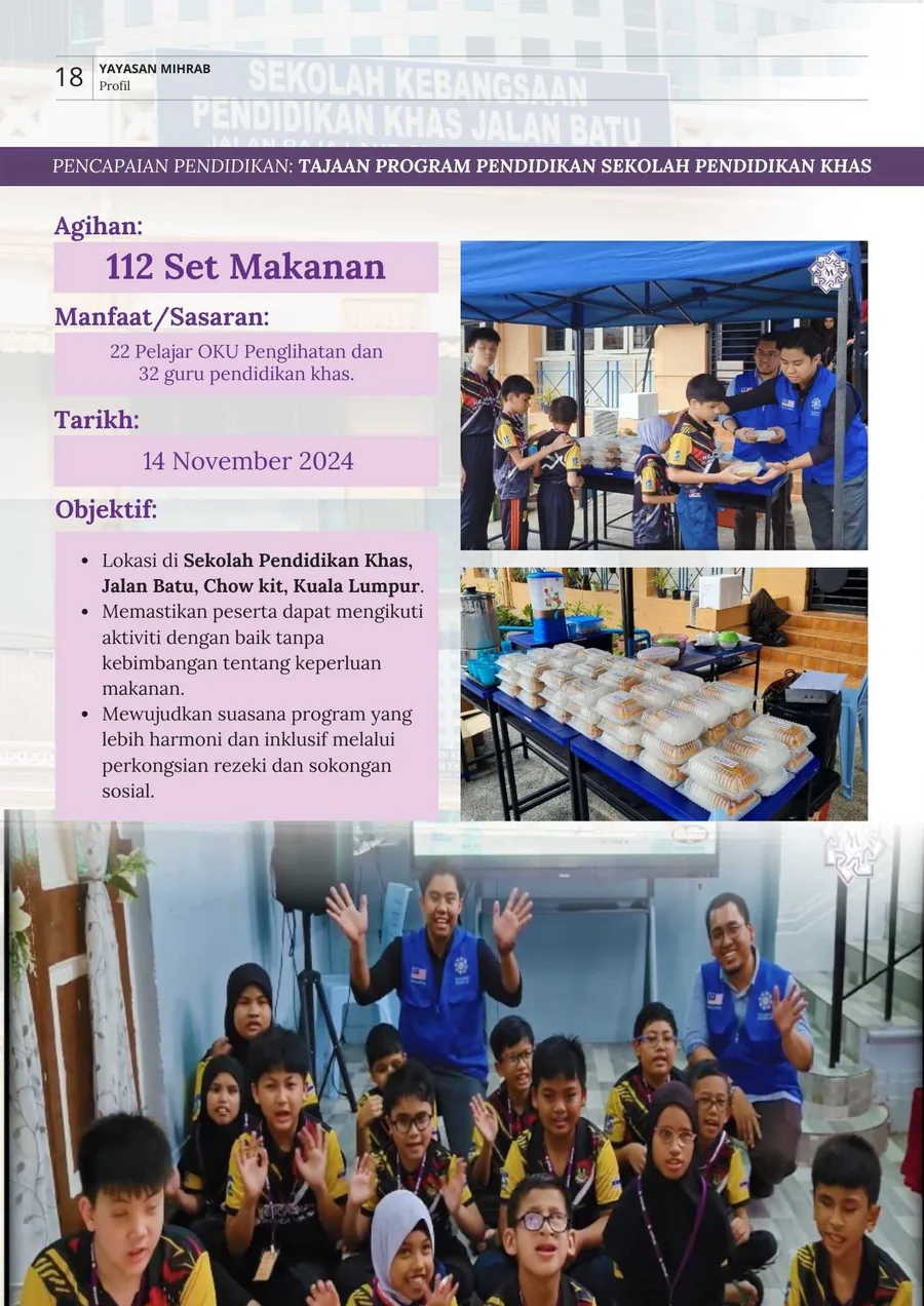 Poster Tajaan Program Pendidikan Sekolah Pendidikan Khas