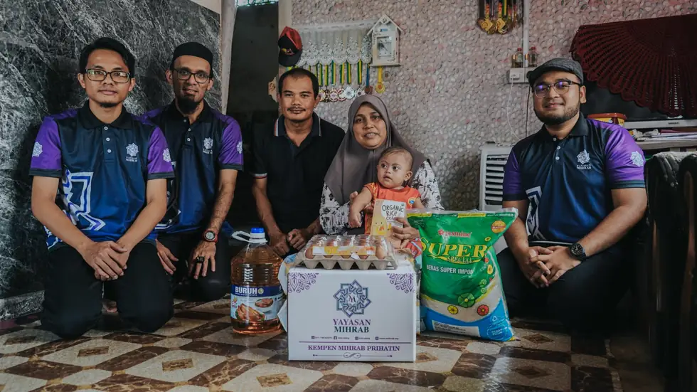 Bantuan kepada Adik Sanusi dan keluarga