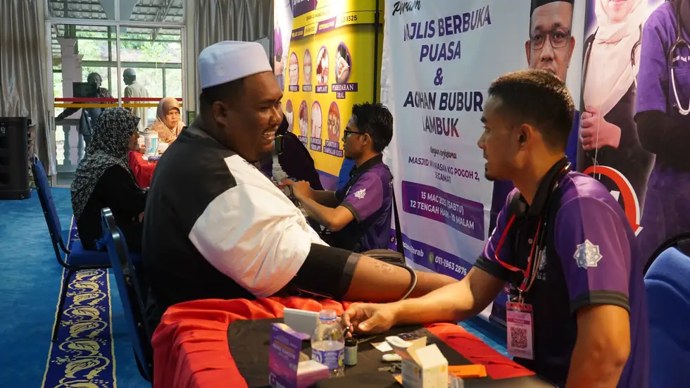 Pemeriksaan kesihatan percuma bersama komuniti